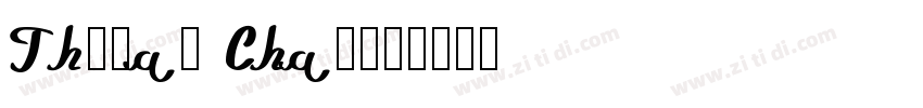 Thomas Charly字体转换